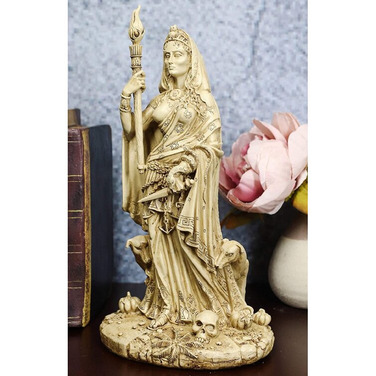 Hekate Statue Torches Magick Paganism Hellenism Greek Mythology Hecate Goddess Goddess Of 